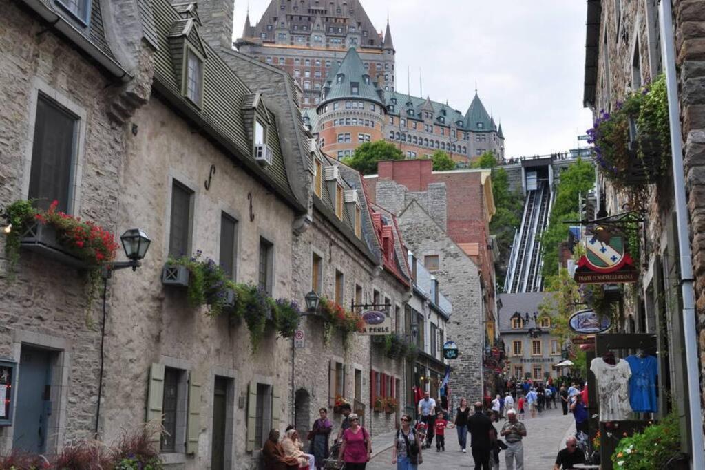 Ferienwohnung Lit King - 1Ch Bien Situe Pour Decouvrir Quebec Exterior foto