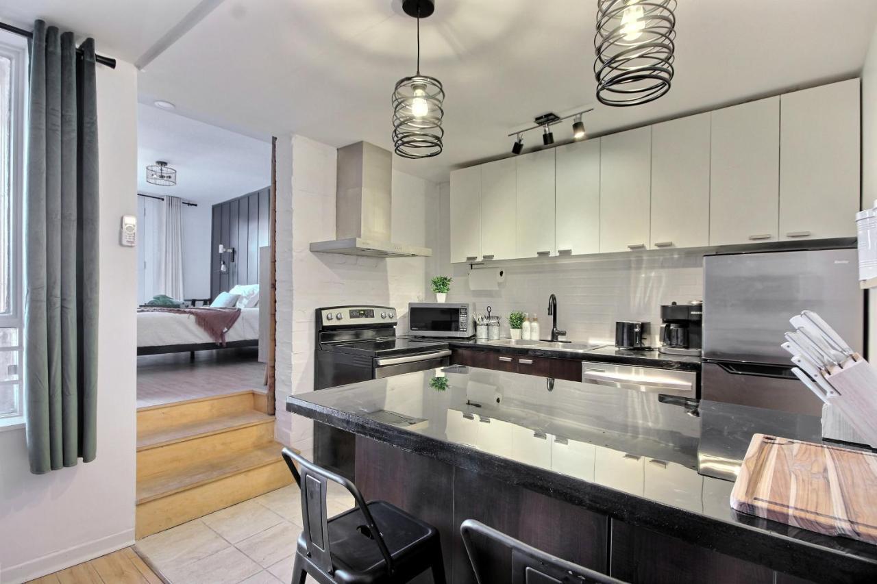 Ferienwohnung Lit King - 1Ch Bien Situe Pour Decouvrir Quebec Exterior foto